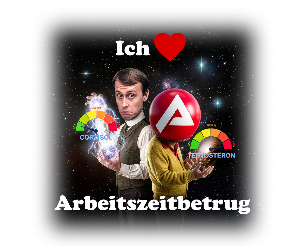 "Ich ❤️ Arbeitszeitbetrug" Shirt