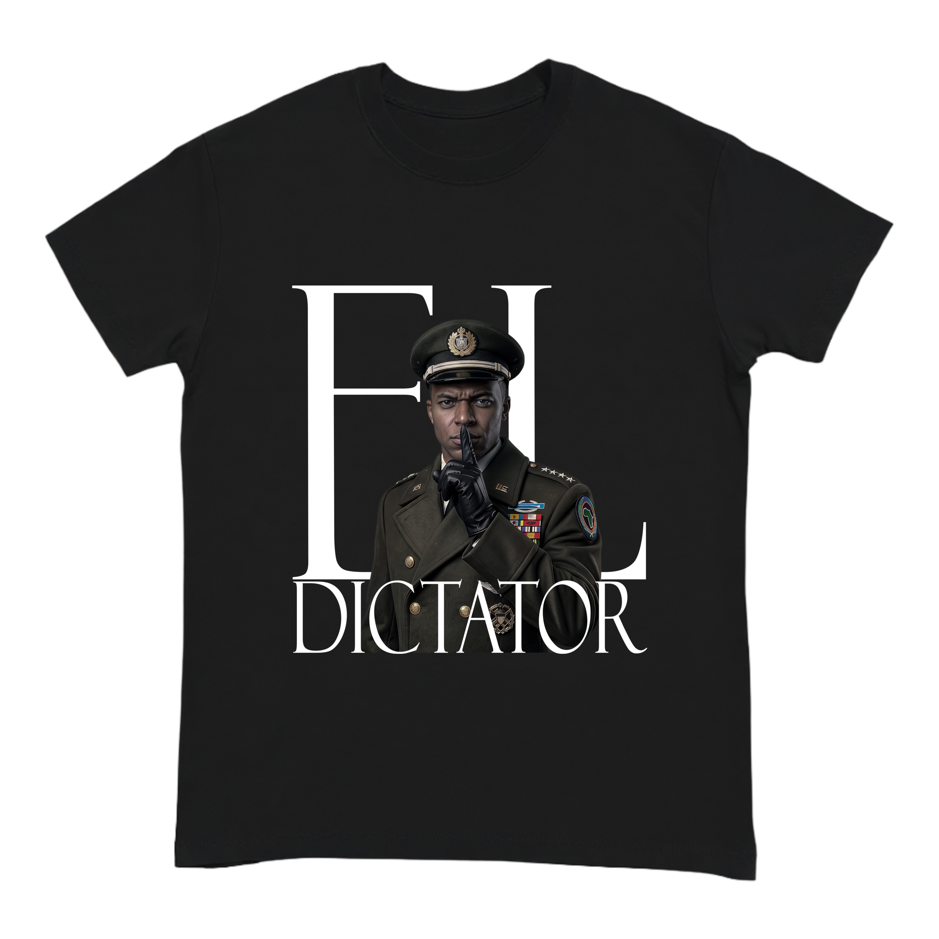 "El Dictator" Shirt (white lettering)